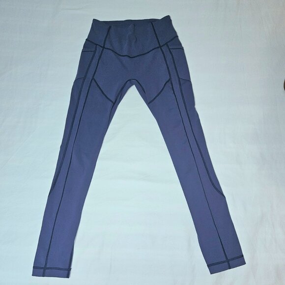 LULULEMON All The Right Places Pant II 28" Gatsby Blue Size 8 - Picture 3 of 9